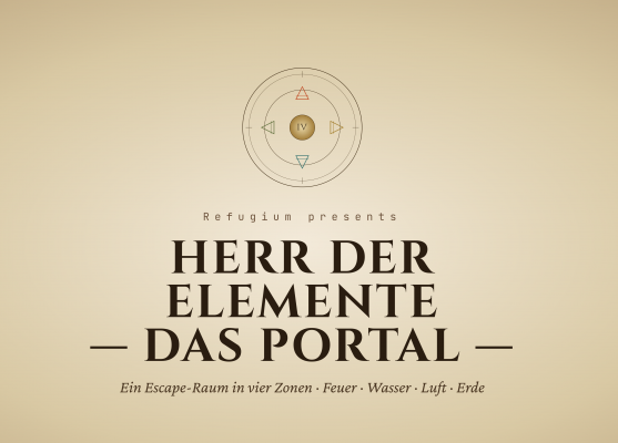 Escape Room buchen Tuttlingen Herr der Elemente Portal